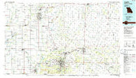 Joplin Missouri Historical topographic map, 1:100000 scale, 30 X 60 Minute, Year 1986