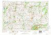 Joplin Missouri Historical topographic map, 1:250000 scale, 1 X 2 Degree, Year 1954