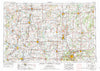 Joplin Missouri Historical topographic map, 1:250000 scale, 1 X 2 Degree, Year 1954