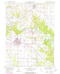 Kahoka Missouri Historical topographic map, 1:24000 scale, 7.5 X 7.5 Minute, Year 1949