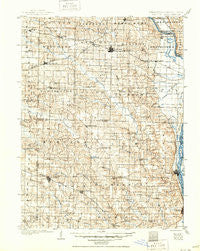 Kahoka Missouri Historical topographic map, 1:125000 scale, 30 X 30 Minute, Year 1903