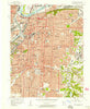 Kansas City Missouri Historical topographic map, 1:24000 scale, 7.5 X 7.5 Minute, Year 1957
