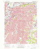 Kansas City Missouri Historical topographic map, 1:24000 scale, 7.5 X 7.5 Minute, Year 1964