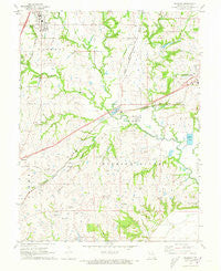 Kearney Missouri Historical topographic map, 1:24000 scale, 7.5 X 7.5 Minute, Year 1971
