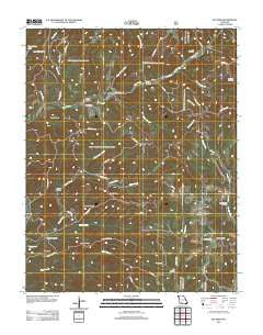 Keltner Missouri Historical topographic map, 1:24000 scale, 7.5 X 7.5 Minute, Year 2012