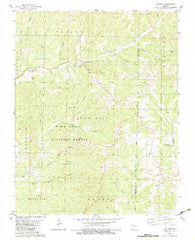 Keltner Missouri Historical topographic map, 1:24000 scale, 7.5 X 7.5 Minute, Year 1982