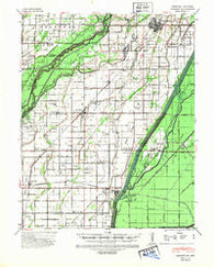Kennett Missouri Historical topographic map, 1:62500 scale, 15 X 15 Minute, Year 1940