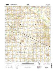 Kenoma Missouri Current topographic map, 1:24000 scale, 7.5 X 7.5 Minute, Year 2015
