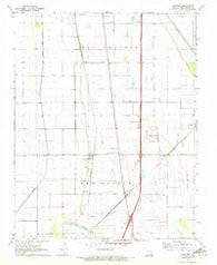 Kewanee Missouri Historical topographic map, 1:24000 scale, 7.5 X 7.5 Minute, Year 1971