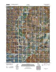 Keytesville Missouri Historical topographic map, 1:24000 scale, 7.5 X 7.5 Minute, Year 2012