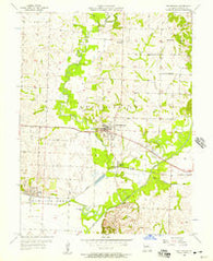 Keytesville Missouri Historical topographic map, 1:24000 scale, 7.5 X 7.5 Minute, Year 1956