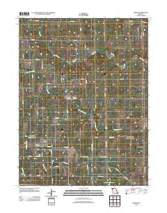 Kidder Missouri Historical topographic map, 1:24000 scale, 7.5 X 7.5 Minute, Year 2012