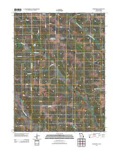 Kilwinning Missouri Historical topographic map, 1:24000 scale, 7.5 X 7.5 Minute, Year 2012