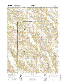 Kilwinning Missouri Current topographic map, 1:24000 scale, 7.5 X 7.5 Minute, Year 2015