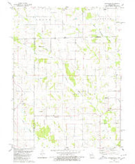 Kilwinning Missouri Historical topographic map, 1:24000 scale, 7.5 X 7.5 Minute, Year 1980