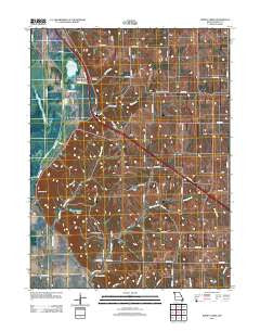 Kimsey Creek Missouri Historical topographic map, 1:24000 scale, 7.5 X 7.5 Minute, Year 2012