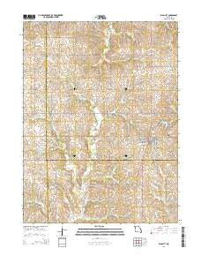 King City Missouri Current topographic map, 1:24000 scale, 7.5 X 7.5 Minute, Year 2014