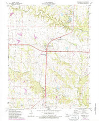 Kingdom City Missouri Historical topographic map, 1:24000 scale, 7.5 X 7.5 Minute, Year 1973