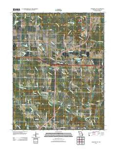 Kingdom City Missouri Historical topographic map, 1:24000 scale, 7.5 X 7.5 Minute, Year 2012