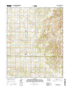 Kings Point Missouri Current topographic map, 1:24000 scale, 7.5 X 7.5 Minute, Year 2015