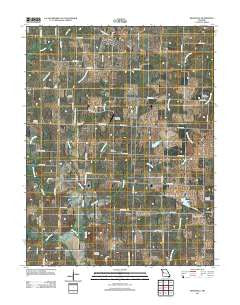 Kingsville Missouri Historical topographic map, 1:24000 scale, 7.5 X 7.5 Minute, Year 2011