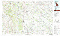 Kirksville Missouri Historical topographic map, 1:100000 scale, 30 X 60 Minute, Year 1981