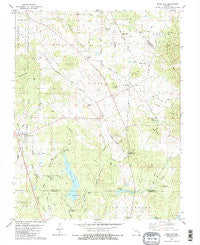 Knob Lick Missouri Historical topographic map, 1:24000 scale, 7.5 X 7.5 Minute, Year 1980