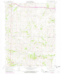 Knob Noster NW Missouri Historical topographic map, 1:24000 scale, 7.5 X 7.5 Minute, Year 1961