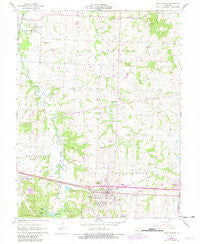 Knob Noster Missouri Historical topographic map, 1:24000 scale, 7.5 X 7.5 Minute, Year 1962