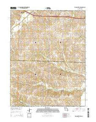Knob Noster NW Missouri Current topographic map, 1:24000 scale, 7.5 X 7.5 Minute, Year 2014