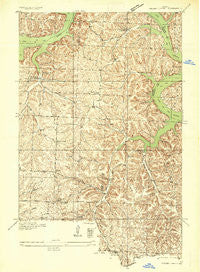 Knobby Creek Missouri Historical topographic map, 1:24000 scale, 7.5 X 7.5 Minute, Year 1935
