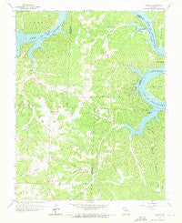 Knobby Missouri Historical topographic map, 1:24000 scale, 7.5 X 7.5 Minute, Year 1959