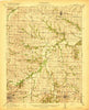 Knobnoster Missouri Historical topographic map, 1:62500 scale, 15 X 15 Minute, Year 1917