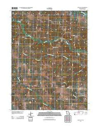 Knox City Missouri Historical topographic map, 1:24000 scale, 7.5 X 7.5 Minute, Year 2012