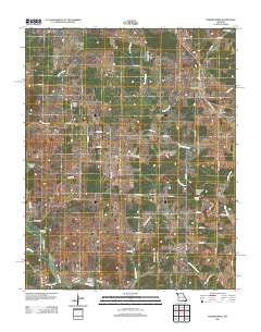 Koshkonong Missouri Historical topographic map, 1:24000 scale, 7.5 X 7.5 Minute, Year 2012