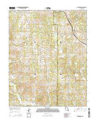 Koshkonong Missouri Current topographic map, 1:24000 scale, 7.5 X 7.5 Minute, Year 2015