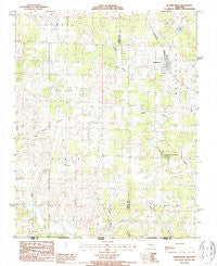 Koshkonong Missouri Historical topographic map, 1:24000 scale, 7.5 X 7.5 Minute, Year 1986