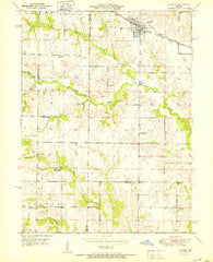 La Belle Missouri Historical topographic map, 1:24000 scale, 7.5 X 7.5 Minute, Year 1951