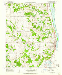 La Grange Missouri Historical topographic map, 1:24000 scale, 7.5 X 7.5 Minute, Year 1950