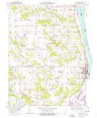 La Grange Missouri Historical topographic map, 1:24000 scale, 7.5 X 7.5 Minute, Year 1950