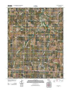 La Monte Missouri Historical topographic map, 1:24000 scale, 7.5 X 7.5 Minute, Year 2011