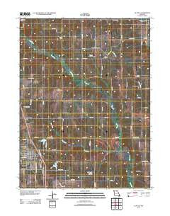 La Plata Missouri Historical topographic map, 1:24000 scale, 7.5 X 7.5 Minute, Year 2012