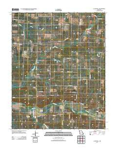 La Russell Missouri Historical topographic map, 1:24000 scale, 7.5 X 7.5 Minute, Year 2011