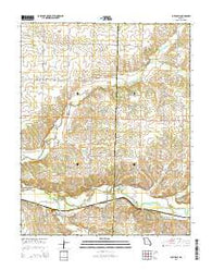 La Russell Missouri Current topographic map, 1:24000 scale, 7.5 X 7.5 Minute, Year 2015