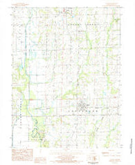 Laclede Missouri Historical topographic map, 1:24000 scale, 7.5 X 7.5 Minute, Year 1984