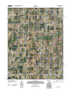 Laddonia Missouri Historical topographic map, 1:24000 scale, 7.5 X 7.5 Minute, Year 2012