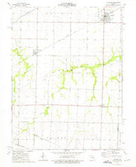 Laddonia Missouri Historical topographic map, 1:24000 scale, 7.5 X 7.5 Minute, Year 1973