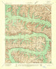 Lake Ozark Missouri Historical topographic map, 1:24000 scale, 7.5 X 7.5 Minute, Year 1934