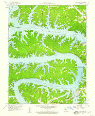 Lake Ozark Missouri Historical topographic map, 1:24000 scale, 7.5 X 7.5 Minute, Year 1959