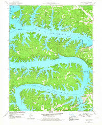 Lake Ozark Missouri Historical topographic map, 1:24000 scale, 7.5 X 7.5 Minute, Year 1959